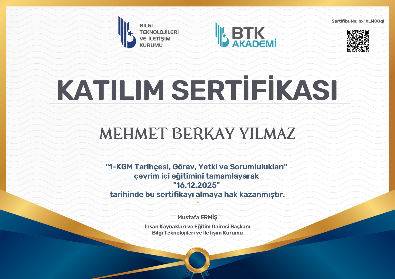 KGM Tarihçesi